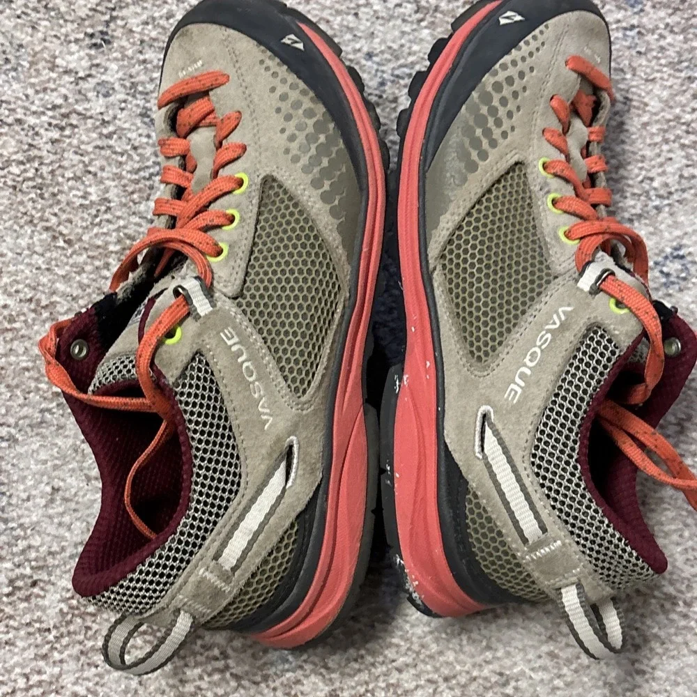 Vasque Brown Coral‎ Grand Traverse Athletic Hiking Shoes Women's Size 7.5 M